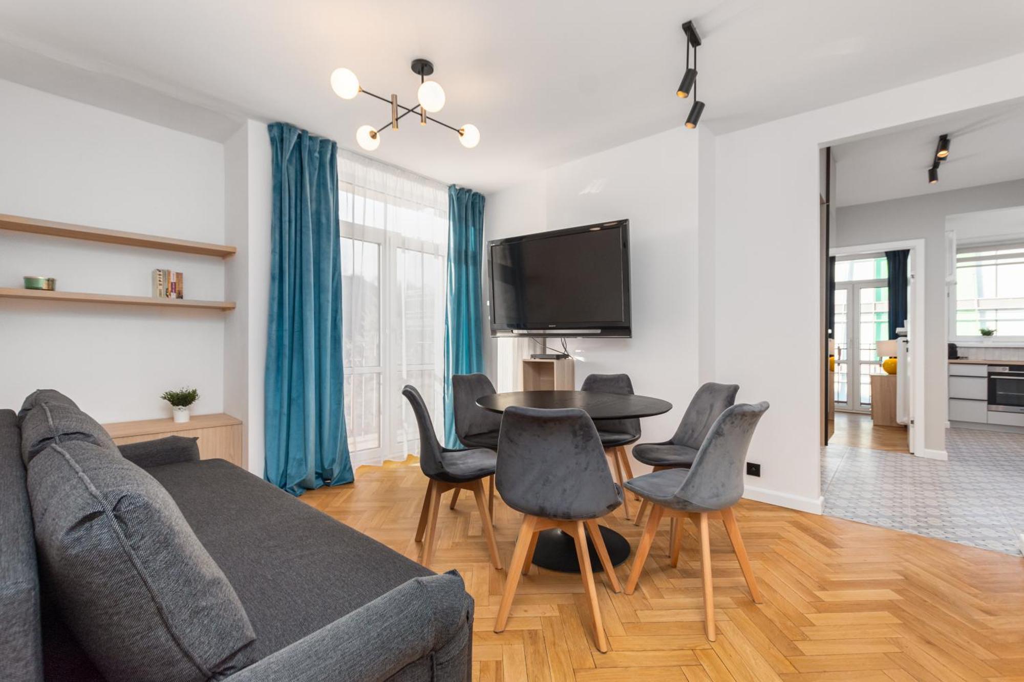 3 Bedroom Apartment Lipowa By Your Freedom Варшава Екстериор снимка